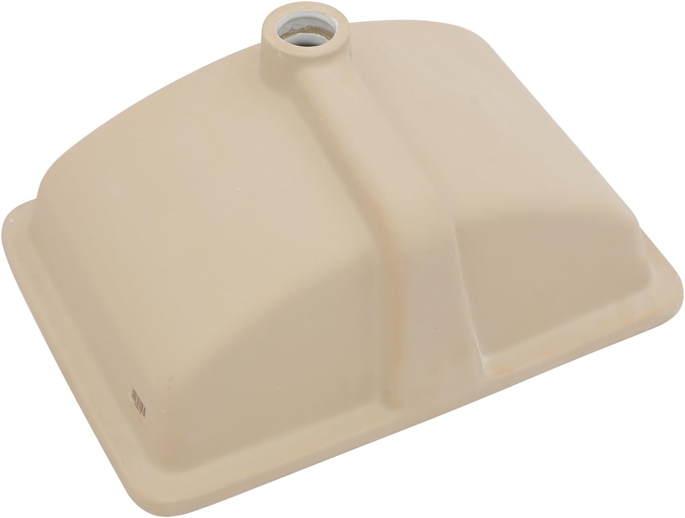 Undermount Bathroom Sink 20''x14'' White Rectangle Bathroom Sink Porcelain Ceramic Sink Vanity Basin Lavatory Sink Vessel Sink