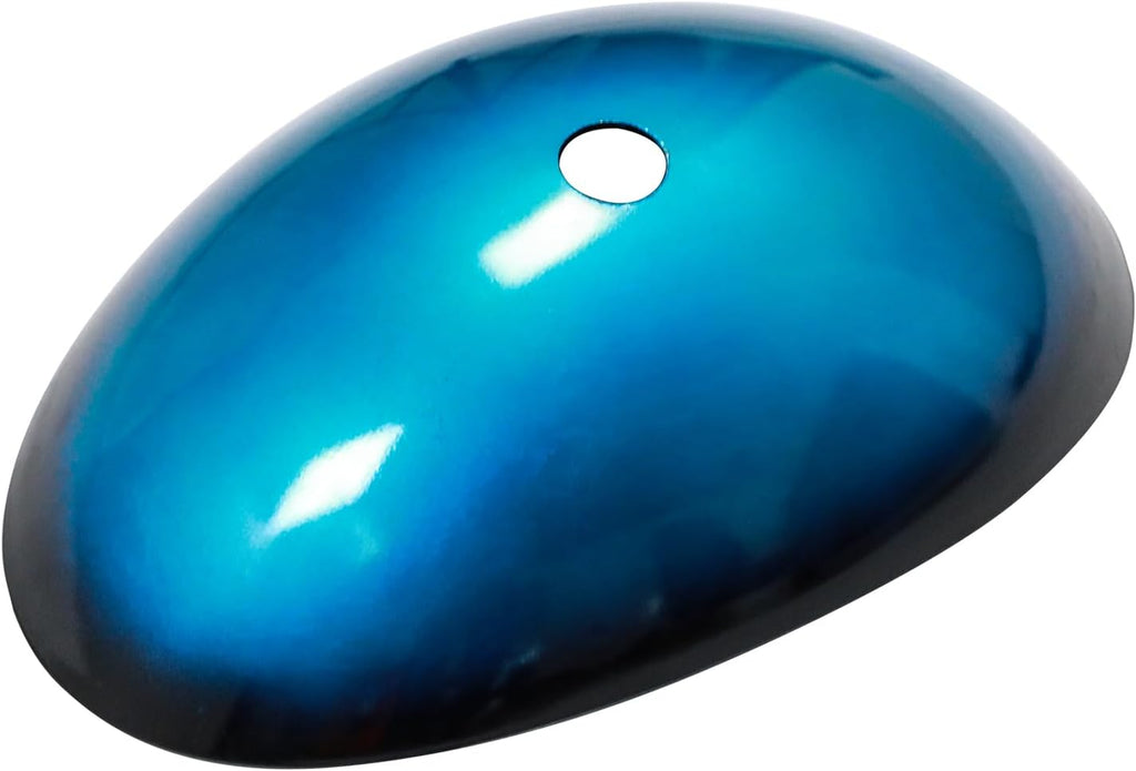 Bowl Sinks For Bathrooms 21in  Blue Glass Vessel Sink With Faucet And Drain Combo Modern Boat Shape Artistic Basin Bathroom Vessel Sink Above Counter Small 6in  Deep Oval Vessel Sink Lof-BL33553