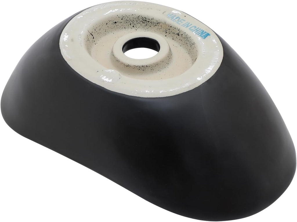 Bowl Sinks For Bathrooms 17in  x 11in  Oval Black Vessel Sink Modern Boat Shape Artistic Basin Bathroom Vessel Sink Above Counter Porcelain Ceramic Black Vessel Sink Small Deep Vessel Sink