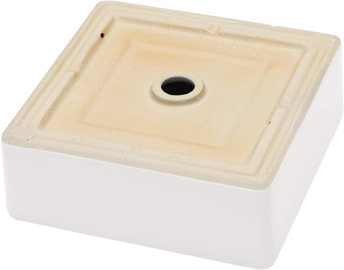 15in x15in  Square Vessel Sink Bathroom Sink Above Counter White Ceramic Porcelain Lavatory Vanity Vessel Sink Basin