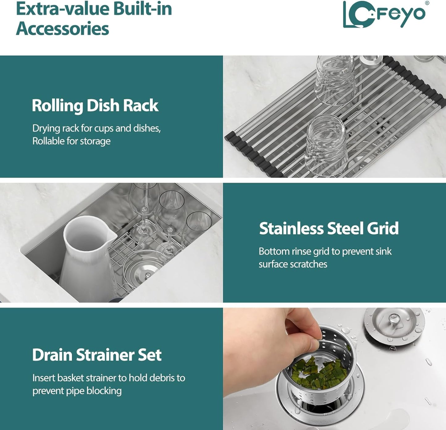 10in  x 18in  Stainless Bar Sink Undermount Wet Bar Prep Sink Stainless Steel 16 Gauge Deep Handmade Single Bowl Undermount Kitchen Sink Basin