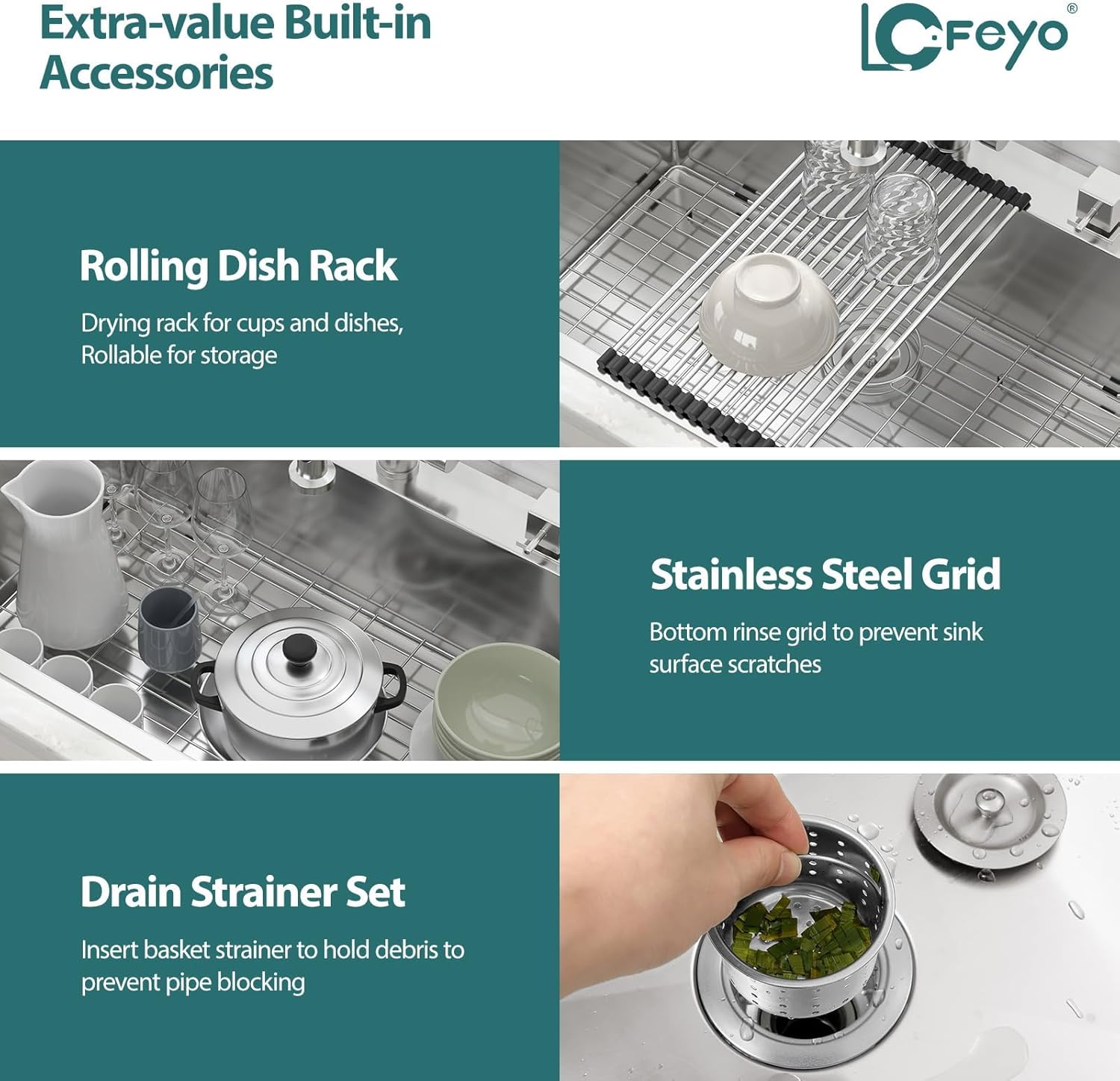 33 Stainless Steel Kitchen Sink - Lofeyo 33 x 22 Drop Sink Stainless Steel 16 Gauge Round Corner Single Bowl Drop In Topmount Kitchen Sink Basin